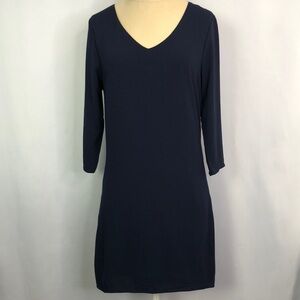 ONE ❤️ CLOTHING Navy 3/4 Sleeve 
V-Neckline Dress Size XS